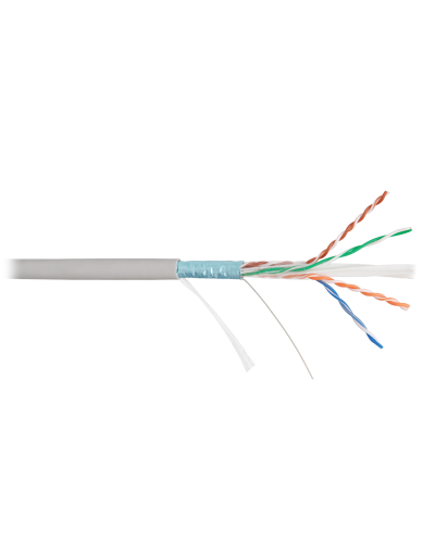F/UTP 4pair, Cat6a, Solid, In, нг(А)-HF (NMC 4255C-GY). Кабель «витая пара» (LAN) для структурированных систем связи. NIKOMAX в Хасавюрте