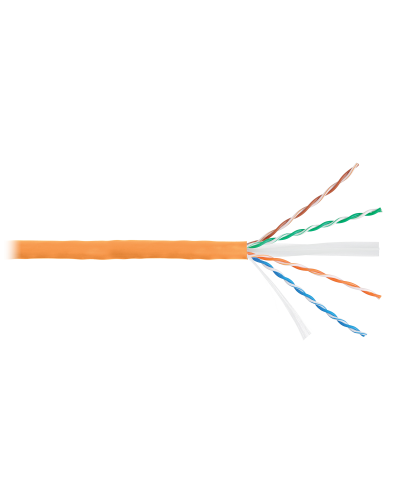 U/UTP 4pair, Cat6, Solid, In, нг(А)-HF (NMC 4140C-OR). Кабель «витая пара» (LAN) для структурированных систем связи. NIKOMAX в Хасавюрте