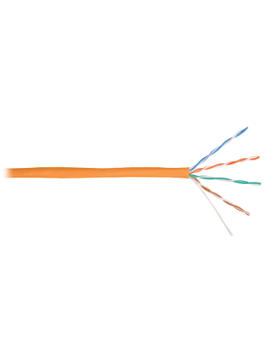U/UTP 4pair, Cat5e, Solid, In, нг(А)-HF (NMC 4100C-OR). Кабель «витая пара» (LAN) для структурированных систем связи. NIKOMAX в Хасавюрте