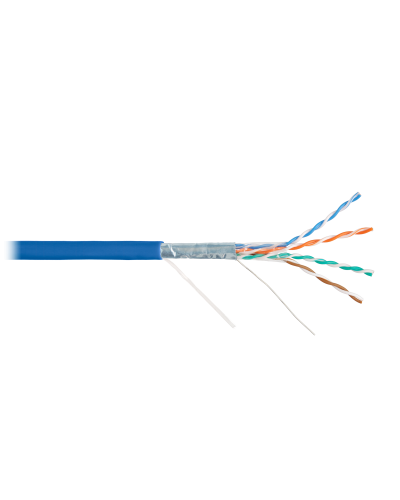 F/UTP 4pair, Cat5e, Solid, In, нг(А)-HF (NMC 9200C-BL). Кабель «витая пара» (LAN) для структурированных систем связи. NIKOMAX в Хасавюрте