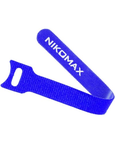 NMC-CTV150-12-SB-BL-10 (10шт). Стяжка-липучка с мягкой пряжкой. NIKOMAX в Хасавюрте