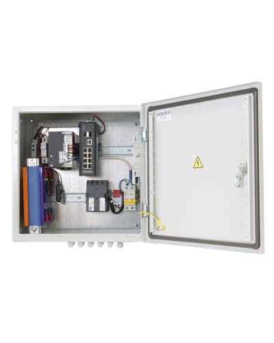 OS-44TB1(SW-80802/ILS(port 90W)). Уличный коммутатор с PoE. OSNOVO в Хасавюрте