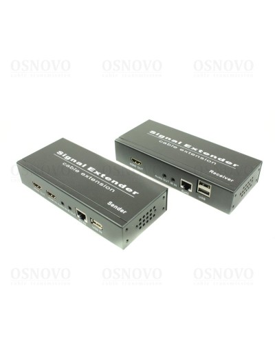 TLN-HiKM2+RLN-HiKM2. Удлинитель HDMI, ИК-сигнала, 2*USB. OSNOVO в Хасавюрте
