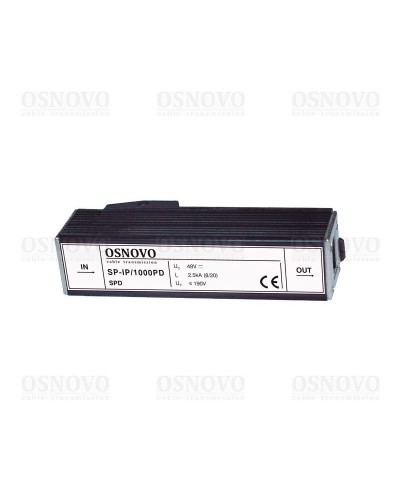 SP-IP/1000PD. Устройство грозозащиты цепей Ethernet. OSNOVO в Хасавюрте