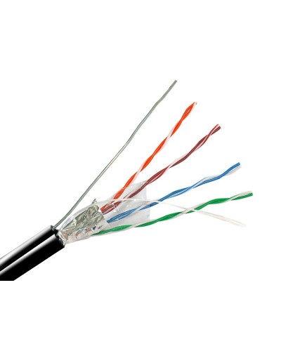 FTP-5e 4х2х0.51 Cu (outdoor) С ТРОСОМ. Кабель «витая пара» (LAN) для структурированных систем связи. Optimus в Хасавюрте