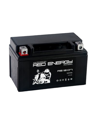 Red Energy RS 1207. Аккумулятор герметичный свинцово-кислотный стартерный. Red Energy в Хасавюрте