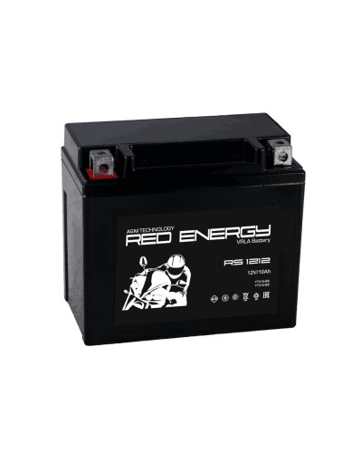 Red Energy RS 1212. Аккумулятор герметичный свинцово-кислотный стартерный. Red Energy в Хасавюрте