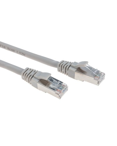 Патч-корд S/FTP CAT 6A (10G), RJ45-RJ45, 28AWG, LSZH, серый, 3м REXANT (02-0390-3). Патч-корд медный. Rexant в Хасавюрте