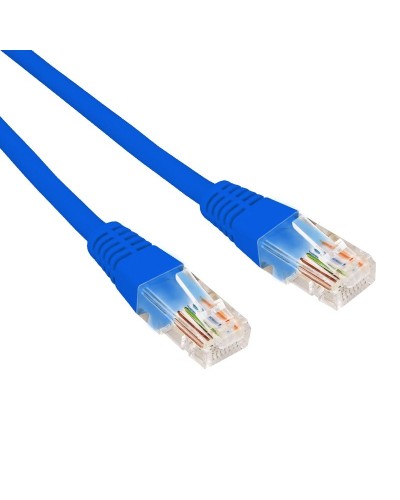 Патч-корд U/UTP CAT 6, RJ45-RJ45, 26AWG, LSZH, синий, 0.3м REXANT (02-0294-03). Патч-корд UTP. Rexant в Хасавюрте