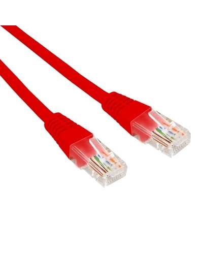 Патч-корд U/UTP CAT 6, RJ45-RJ45, 26AWG, LSZH, красный, 3м REXANT (02-0293-3). Патч-корд UTP. Rexant в Хасавюрте