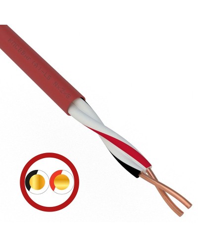 КПСВВнг(А)-LS 1х2х0,75 (01-4861)(REXANT). Кабель для систем пожарной и охранной сигнализации. Rexant в Хасавюрте
