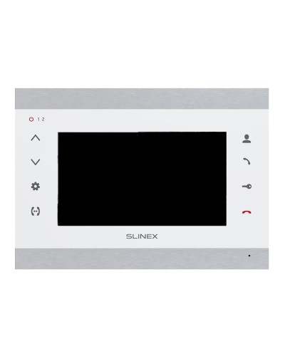 SL-07N Cloud (Silver+White). Монитор домофона цветной с функцией «свободные руки». SLINEX в Хасавюрте
