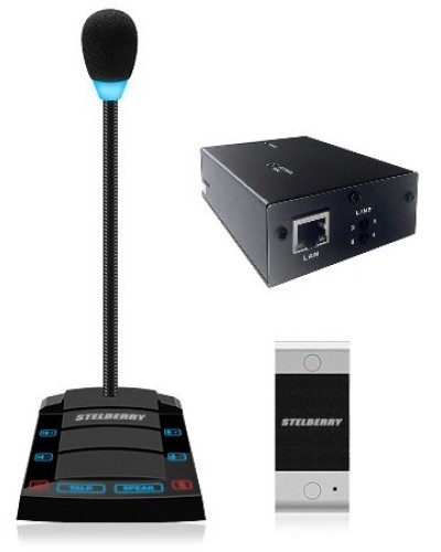 SX-510/1. Устройство переговорное клиент-кассир, дуплексное, с записью переговоров. STELBERRY в Хасавюрте