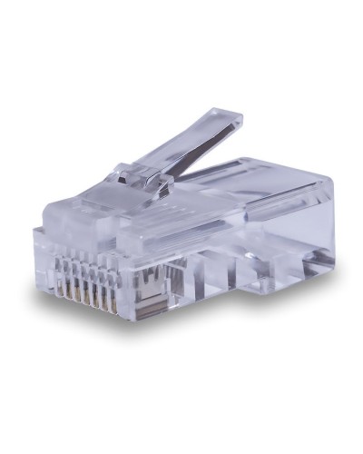 Коннекторы 8P8C UTP Cat.5e (RJ-45) (25шт) (10-0226). Разъем RJ-45. SUPRLAN в Хасавюрте