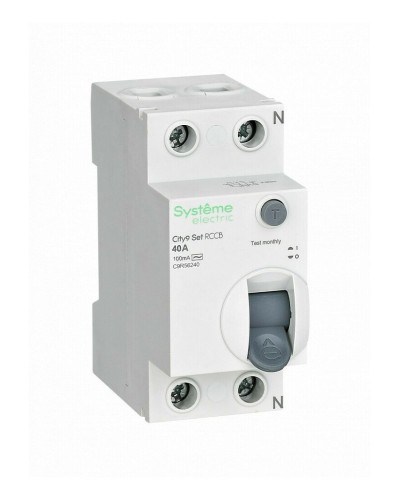 City9 Set 40А 2P 100мА AC 230В (C9R56240). Выключатель дифференциального тока. Systeme Electric в Хасавюрте
