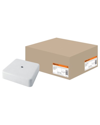 Коробка КР 100х100х29 ОП белая, IP40 (SQ1401-0207). Распаячная коробка. TDM ЕLECTRIC в Хасавюрте