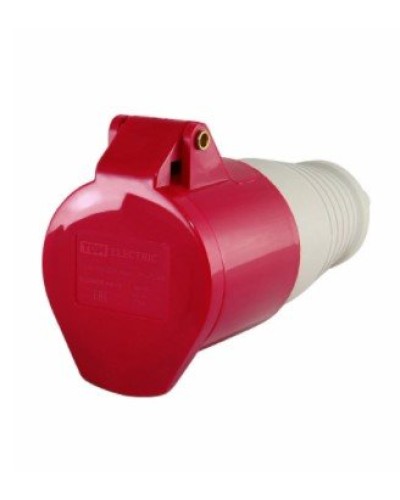 Розетка 214 переносная 3Р+РЕ 16А 380В IP44 (SQ0603-0011). Розетка. TDM ЕLECTRIC в Хасавюрте
