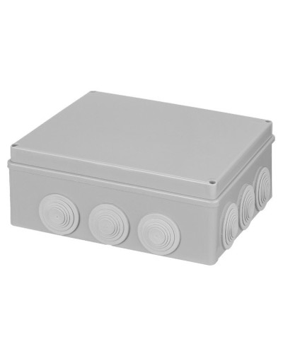 Распаячная коробка ОП 240х190х90мм, крышка, IP55, 12 гермовводов TDM (SQ1401-1143). Распаячная коробка ОП. TDM ЕLECTRIC в Хасавюрте