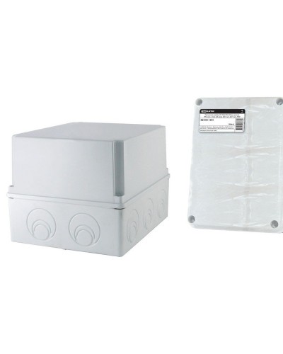 Коробка ОП 240х195х165мм, крышка, IP44, кабельные вводы d28-3шт, d37-2шт (SQ1401-1273). Распаячная коробка. TDM ЕLECTRIC в Хасавюрте