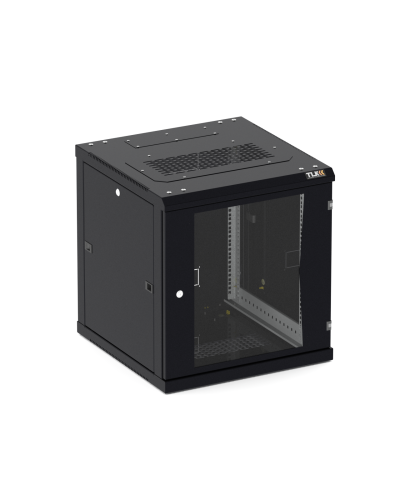 TWC-096060-R-G-BK. Шкаф телекоммуникационный 19 настенный 9U. TLK в Хасавюрте