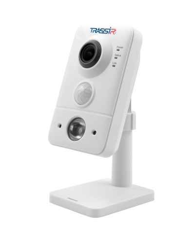 TR-D7121IR1W v2 2.8. Видеокамера IP компактная. Trassir в Хасавюрте