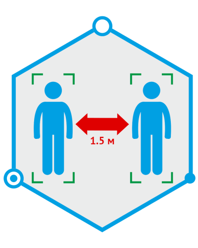 TRASSIR Social Distance Detector. Программное обеспечение для IP систем видеонаблюдения. Trassir в Хасавюрте