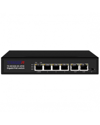 TR-NS1406-65-4POE. Коммутатор с PoE. Trassir в Хасавюрте