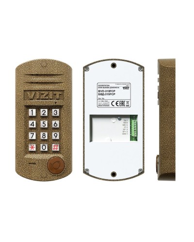БВД-315FCP. Блок вызова домофона. VIZIT в Хасавюрте