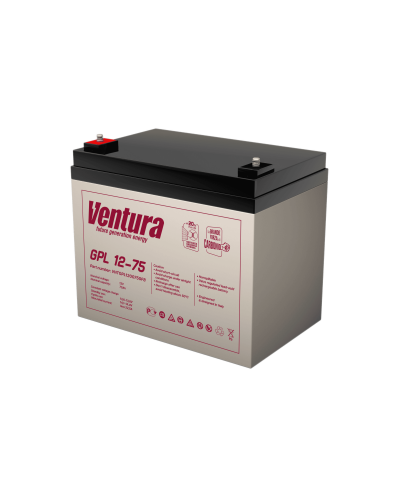Ventura GPL 12-75. Аккумулятор герметичный свинцово-кислотный. Ventura в Хасавюрте