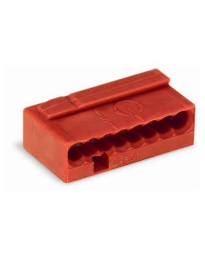 WAGO 243-808 Клемма MICRO 8-проводная красная. Клемма для распределительных коробок. WAGO в Хасавюрте