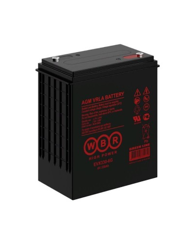 WBR EVX330-6G. Аккумулятор герметичный свинцово-кислотный. WBR в Хасавюрте
