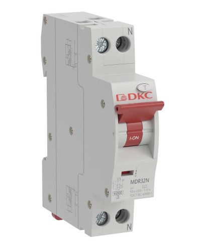YON max MDR, 1P+N, 10mA, 10A, 6kA, А (MDR32N-1N1C10-A). Компактный автоматический выключатель дифференциального тока. ДКС в Хасавюрте