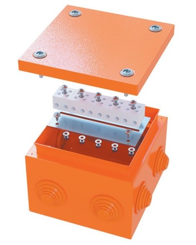 Коробка FS 150х150х80 5P (FSB31516): Коробка ответвительная огнестойкая стальная в Хасавюрте