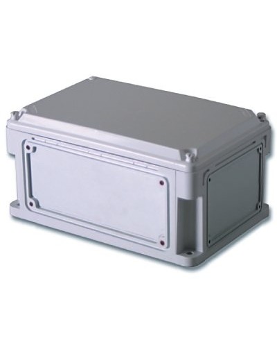 Корпус RAM box 400х200х160, выс. крышки 35 мм, IP67 (542310). Корпус с фланцами и непрозрачной крышкой, без монтажной платы. ДКС в Хасавюрте