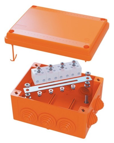 Коробка FS 100х100х50 4P (FSB11404): Коробка ответвительная огнестойкая из термопласта в Хасавюрте