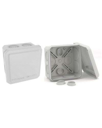 Коробка ответвительная с кабельными вводами IP55, 70х70х40 (53770). Коробка ответвительная. ДКС в Хасавюрте