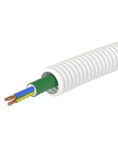 Труба ПЛЛ D20 + ППГнг(А)-HF 3х1,5 (ГОСТ+) (8L82050HF). Гофрошланг с кабелем. ДКС в Хасавюрте