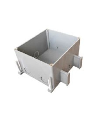 Коробка для люков в пол на 2 поста BOX/2+2ST66 (70125): Коробка для люков в пол на 2 поста 45х45мм + 2 модуля 45х22,5 (70025), пластик в Хасавюрте