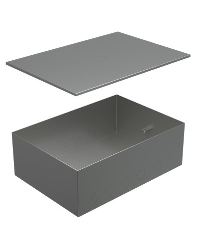 Коробка металлическая с крышкой для заливки в пол BOX/6-8 (70161): Коробка металлическая с крышкой для заливки в пол 249,6х167,6х75мм, для люков 70062, 70082 в Хасавюрте