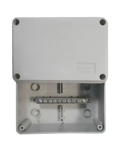 Коробка (КУП) JBS100 100х100х55, 6 вых, IP55 (44007KP): Коробка уравнивания потенциалов (КУП), 6х9мм, 8 зажимов в Хасавюрте
