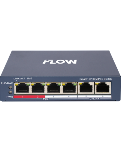 F-SW-EM206POE-VM/L. Коммутатор с POE. i-FLOW в Хасавюрте