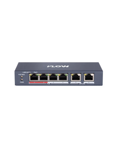 F-SW-EU206POE-V/L. Сетевой PoE коммутатор. i-FLOW в Хасавюрте