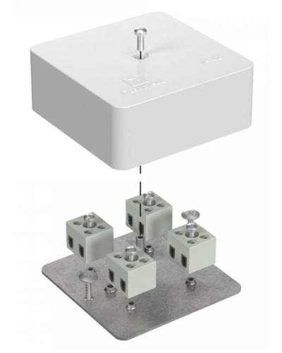 Коробка огнестойкая 75х75х30 (40-0450-FR2.5-8). Коробка огнестойкая для открытой установки. Промрукав в Хасавюрте