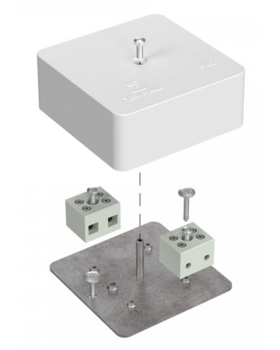 Коробка огнестойкая 75х75х30 (40-0450-FR6.0-4). Коробка огнестойкая для открытой установки. Промрукав в Хасавюрте
