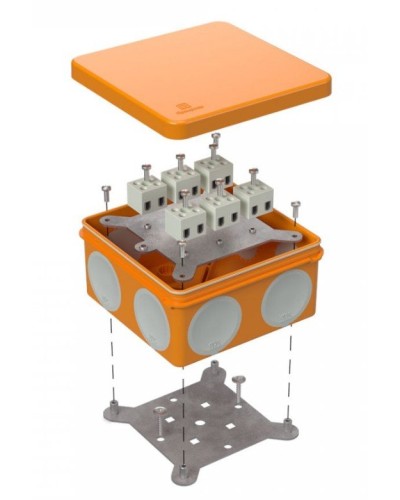 Коробка огнестойкая 60-0300-FR2.5-12 Е15-Е120 100х100х50. Коробка огнестойкая для открытой установки. Промрукав в Хасавюрте