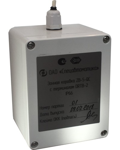 ZB-5-QC с DRTB-2 исп.02. Монтажная зонная коробка. Спецавтоматика, Москва в Хасавюрте