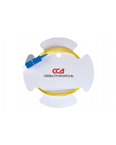 ШОС-SM/0.9 мм-SC/UPC-p/t -1.0м (130201-02538). Пигтейл оптический. ССД (Связьстройдеталь) в Хасавюрте